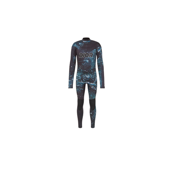 Men Full Wetsuit Ocean Print - C585