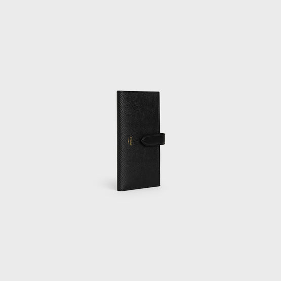 IPHONE X & XS FOLIO IN TECH GRAINED CALFKSIN