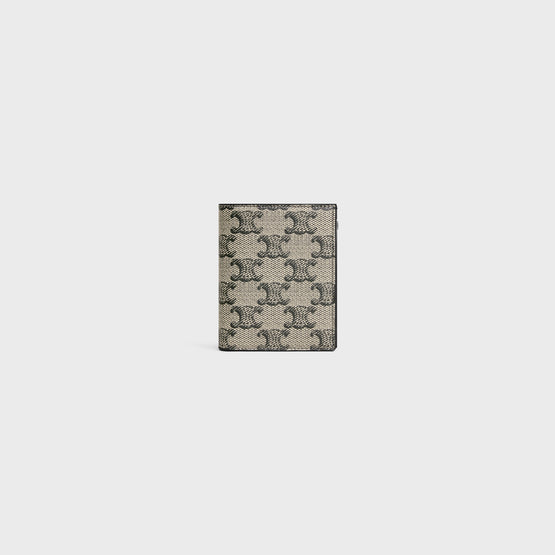 COMPACT WALLET IN TRIOMPHE CANVAS NEW TRIOM