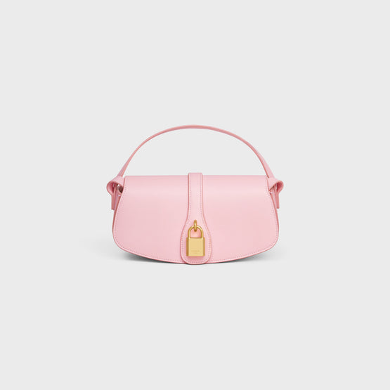 CLUTCH ON STRAP IN SMOOTH CALFSKIN