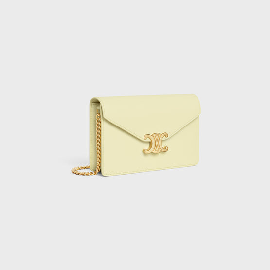 WALLET ON CHAIN MARGO IN SHINY CALFSKIN
