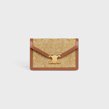 WALLET ON CHAIN MARGO IN TRIOMPHE SLG RAFIA JAC TR