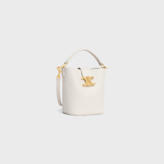 MINI BUCKET LOUISE IN SMOOTH CALFSKIN