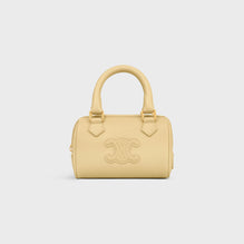 MINI BOSTON IN CUIR TRIO.SLG SMOOTH CALFSKIN