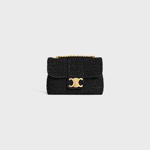 MINI CELINE VICTOIRE IN RAFFIA