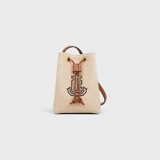 MICRO SAILOR IN TEXT.W/ANCHOR EMBROIDER & CALF
