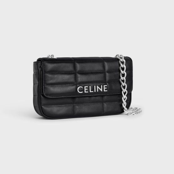 CHAIN SHOULDER BAG IN MATELAS.MONO.CELINE QUILT