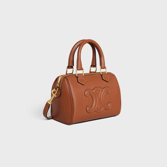 SMALL BOSTON IN SMOOTH CALFSKIN