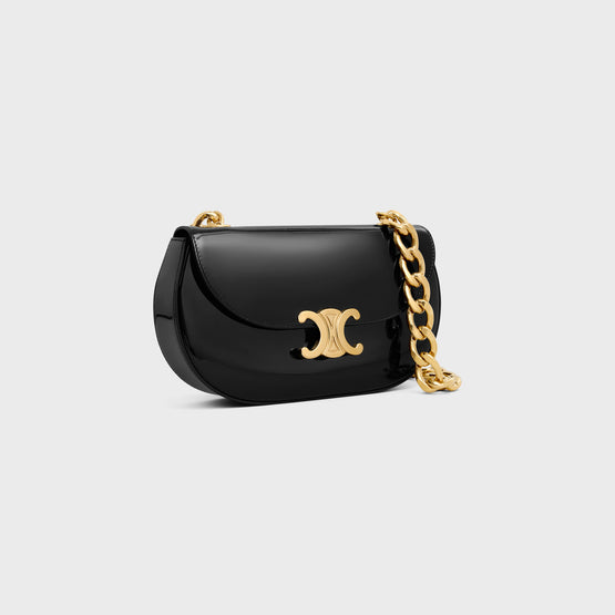 CHAIN BESACE TALULAH IN NEW BESACE PATENT CALFSKI