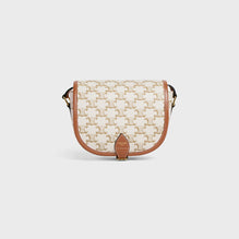 MEDIUM FOLCO IN TRIOMPHE CANVAS & CALFSKIN