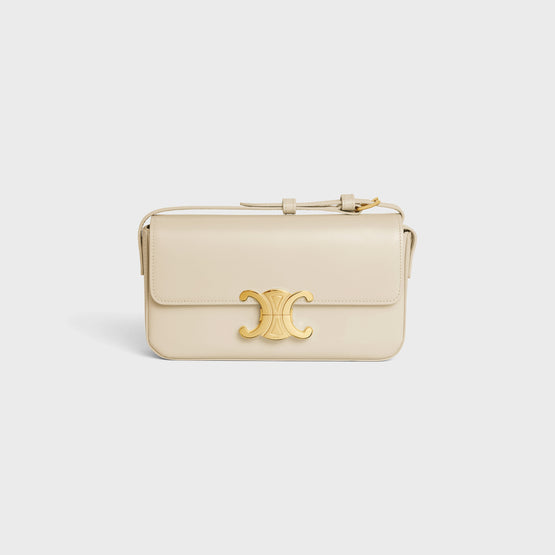 SHOULDER BAG CLAUDE IN SHINY CALFSKIN