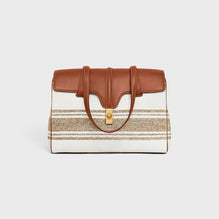MEDIUM 16 SOFT IN 16 STRIPED TEXTILE & CALFSKIN
