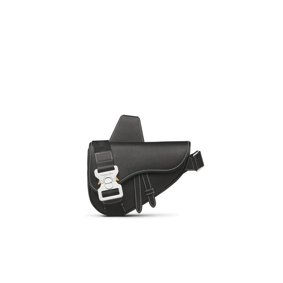 Men Mini Saddle Grained Calf Contr - H00N