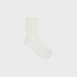 CHAUSSETTES MI-HAUTES IN COTON POINTELLE TRIOMPHE