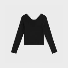 TOP DOS NU COEUR IN SOIE COTON UNDERPINNING