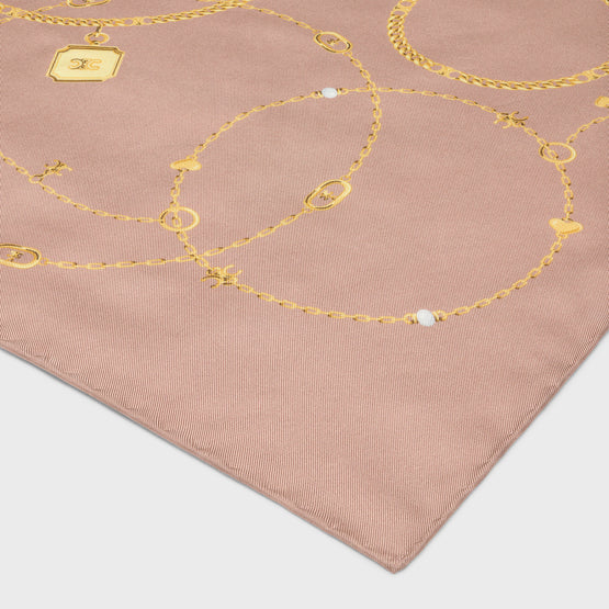 90X90 SQUARE IN TWILL SOIE CHARMS TRIOMPHE