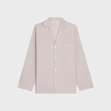 CHEMISE PYJAMA OVERSIZE IN SOIE RAYURES VAVIN