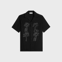 CHEMISE HAWAÏENNE BRODÉE IN VISCOSE