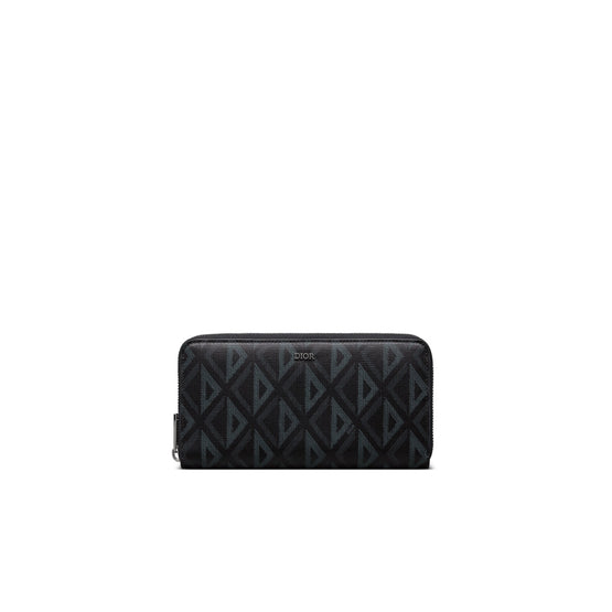 Men Long Zipped Wallet Cd Diamond - H43E