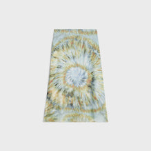 JUPE MIDI IN GEORGETTE SOIE TIE AND DY