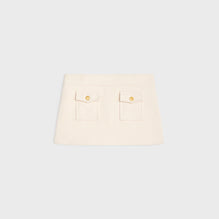 MINI JUPE BANDEAU IN COTON BOUTIS LOSANGE