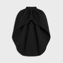 CAPE CLOCHE IN DOUBLE WOOL CREPE