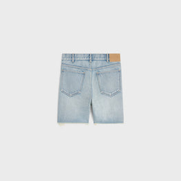 SHORT WESLEY IN RIGID INDIGO DENIM