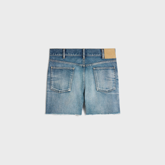 SHORT SKATE BORDS FRANCS IN RIGID INDIGO DENIM