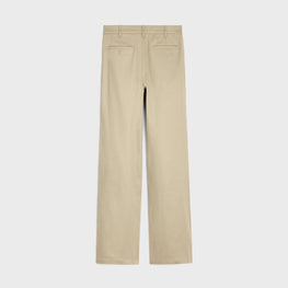 CHINO DROIT IN TWILL