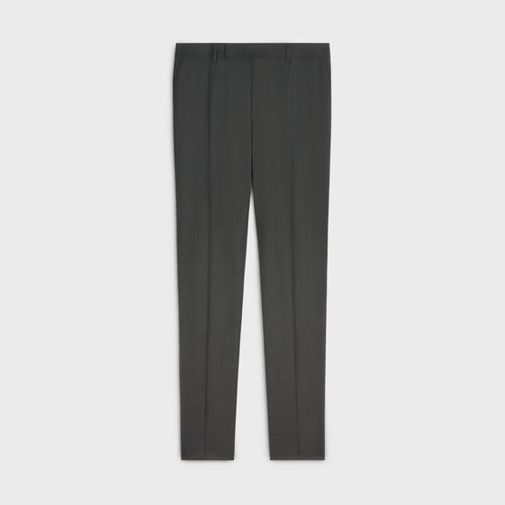 CLASSIC TROUSERS IN LAINE TWILL 150 RAYURE AU