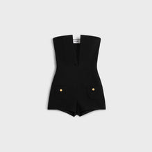 COMBISHORT IN DOUBLE LAINE GAUFFREE