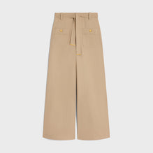PANTALON TAILLAT CEINTURE IN COTTON TWILL