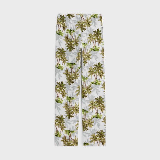 PANTALON PYJAMA 1B IN TOILE VISCOSE OMBRE PALMI