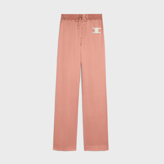 PANTALON ATHLÉTIQUE IN SATIN TEDDY