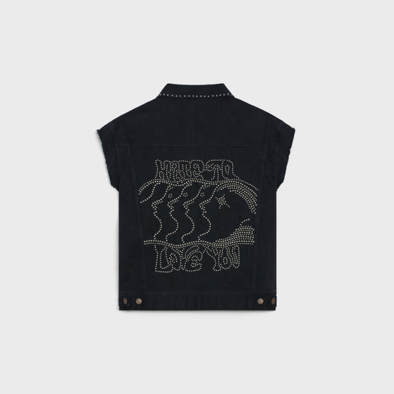 VESTE TRUCKER HTLY STUDS IN HEAVY TWILL