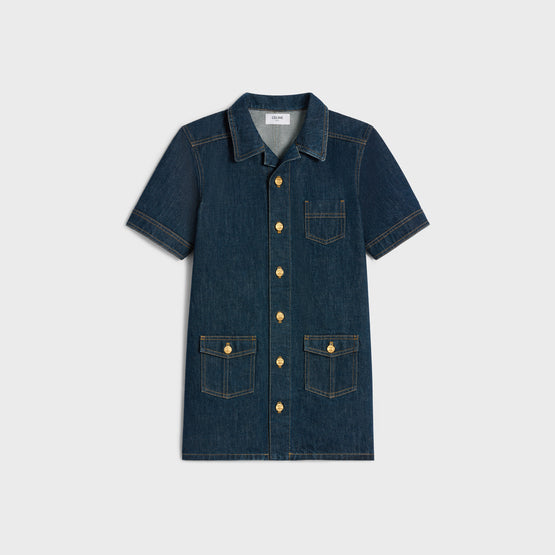 ROBE WORKWEAR IN RIGID INDIGO DENIM