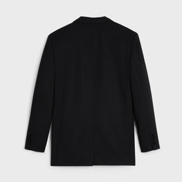VESTE JODIE 2B COL DROIT IN TOILE DE LAINE LÉGÈRE
