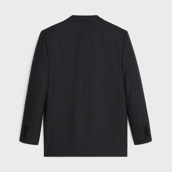 VESTE JODIE 2B COL DROIT IN LAINE RAYÉE