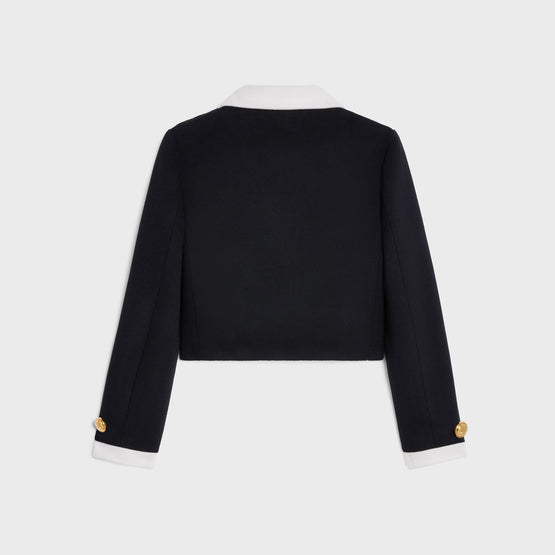 VESTE BROMPTON IN CASHMERE CLOTH