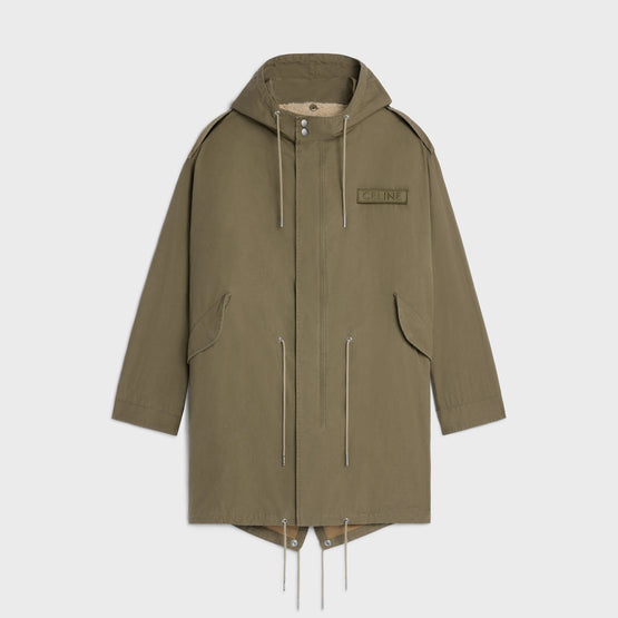 PARKA CELINE DOUBLURE AMOVIBLE IN COTON