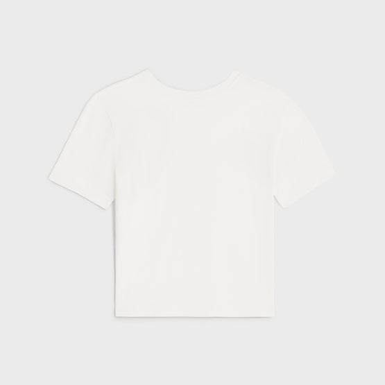 T-SHIRT BOXY TRIOMPHE IN COTTON JERSEY