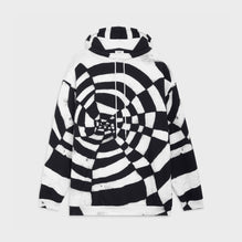 HOODIE OVERSIZE SPIDER ALLOVER IN MOLLETON CLASSIQUE