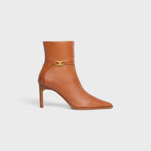 ANKLE BOOT W/ TRIOMPHE 80 IN CALFSKIN