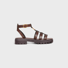 TRIOMPHE GLADIATOR CHUNKY SAND IN CALFSKIN - VEGETAL TANNING