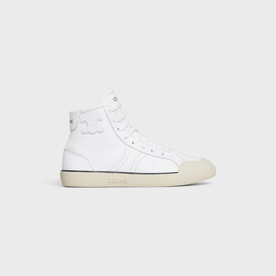 AS MID LACE-UP SNEAKER W/ TRIO IN CALFSKIN