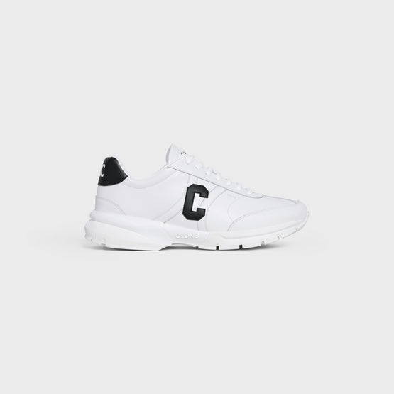 CR-02 LOW LACE-UP SNEAKER 30 IN CALFSKIN