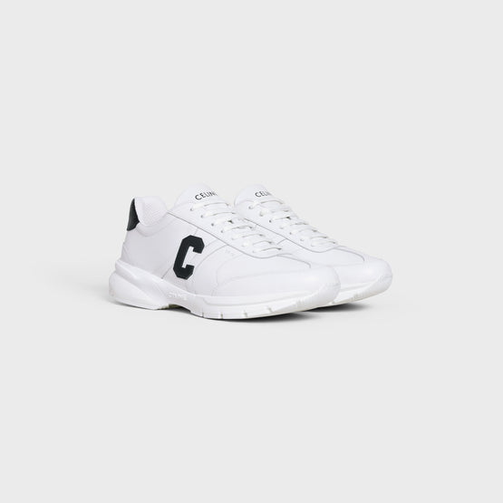 CR-02 LOW LACE-UP SNEAKER 30 IN CALFSKIN