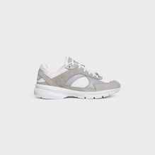 CR-03 LOW LACE-UP SNEAKER 30 IN SUEDE CALFSKIN, MESH & CALFSKI
