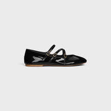 CRISS-CROSS BABIES BALLERINA05 IN PATENT CALFSKIN