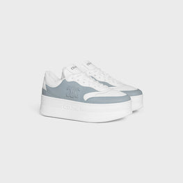 WEDGE SNEAKER W/ TRIOMPHE 50 IN CALFSKIN